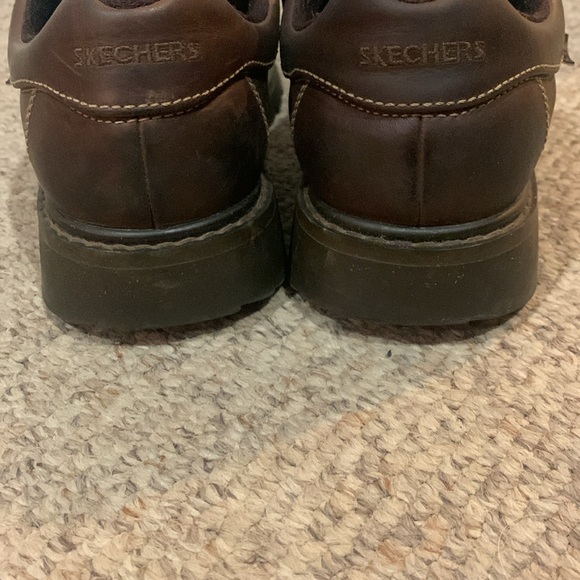 Vtg 90s Y2K Skechers platform bowling Oxford Y2K lace up shoes sz 9 - Picture 5 of 8